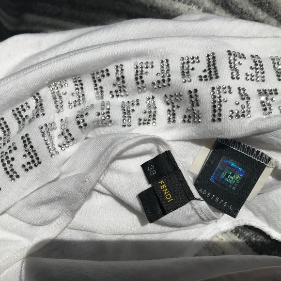 FENDI Accessories - FENDI top with FF crystals on waist.